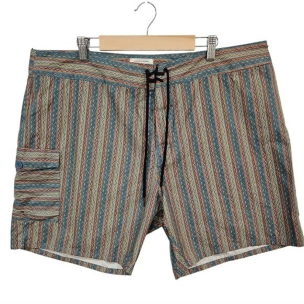 RVCA Alex Knost Mens‎ Trunks Boardshorts Waist 38 Surf Swim Vacation Beach